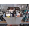 Image 1 : Tote of 60+ Adult Movies on VHS Tapes - Preowned