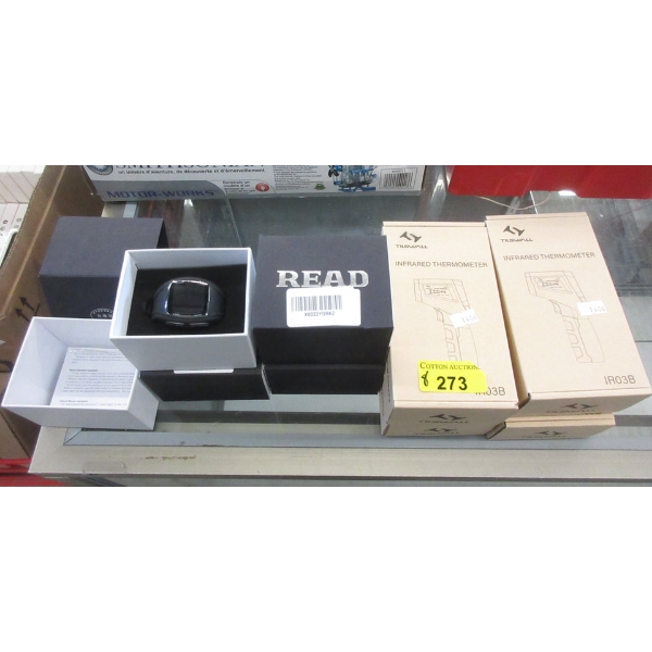 4 New Digital Watches & 4 New Thermometers 
