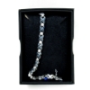 Image 3 : New Blue Diamond X-Link Tennis Bracelet