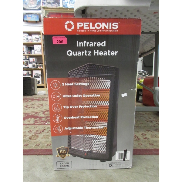 Pelonis Infrared Quartz Heater for Large Rooms