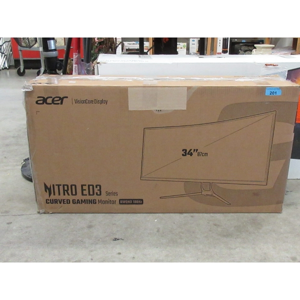 Acer 34  Nitro ED3 Curved Gaming Monitor
