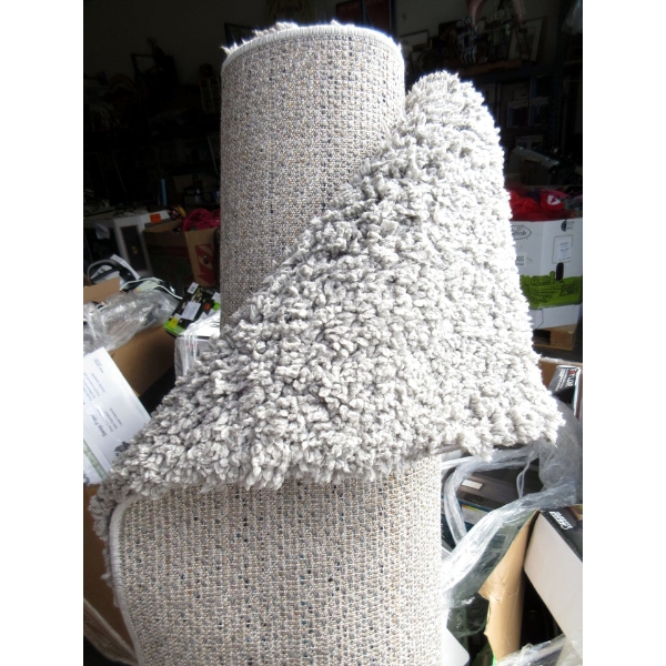 5' x 7'  Grey Shag Area Carpet