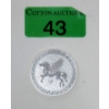 Image 1 : 1 Oz .999 Silver 2022 Pegasus Coin 