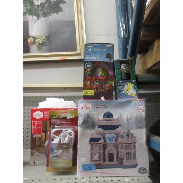 5 Assorted Christmas Decorations 