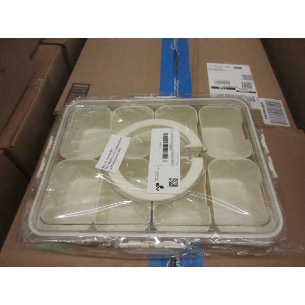 3 New Latch Top 8 Section Snacking Boxes