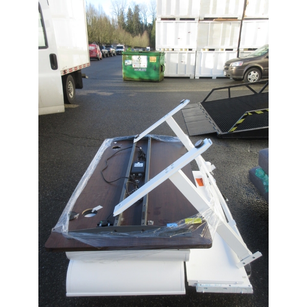 Skid of Assorted Desk Parts - Customer Returns - As Is