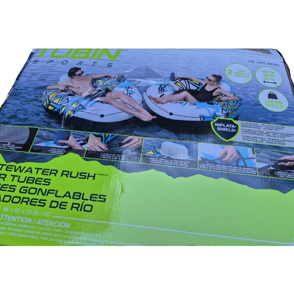 Customer Return Whitewater Rush River Tubes