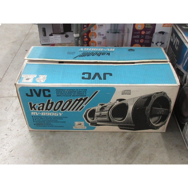 JVC Kaboom Powered Woofer CD System