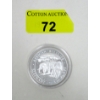 Image 1 : 1 Oz .999 Silver 2013 African Wildlife Elephant Coin 