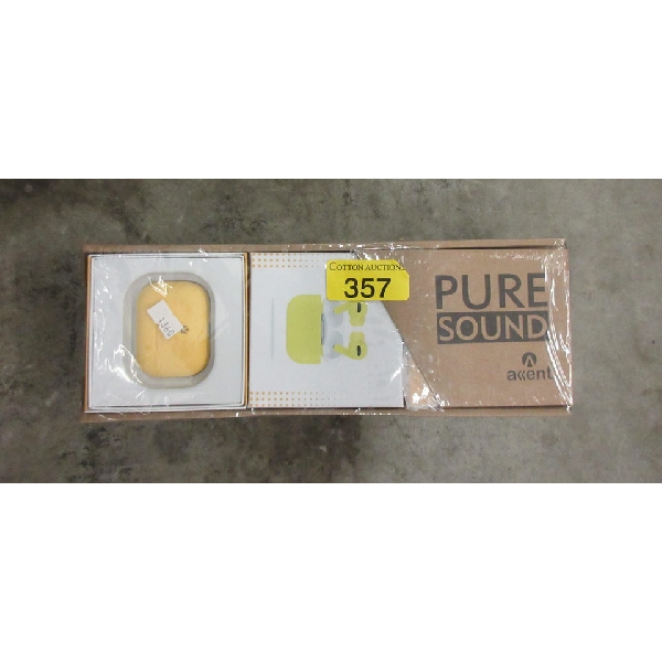 Box of 9 New Pure Sound Air Buds - Yellow