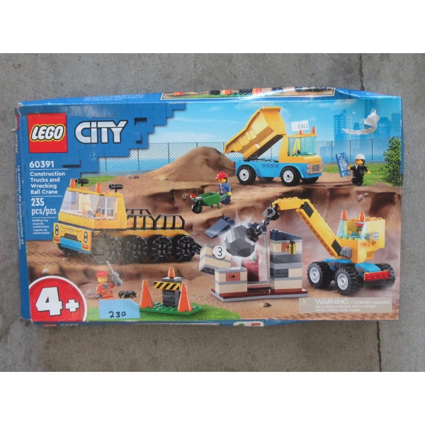 LEGO City Building Toy Set - Age 4+