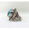 Image 3 : 12 Gram New Turquoise Designer Ring 