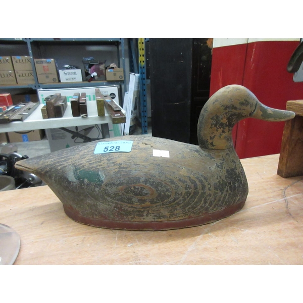 Vintage Wood Duck Decoy - Working