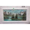 Image 1 : Large Oil on Canvas Landscape Painting