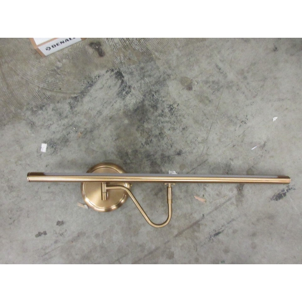 4 New Joosenlux LED Wall Lamps - Brass Colour