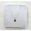 Image 2 : New Garnet & Diamond Necklace