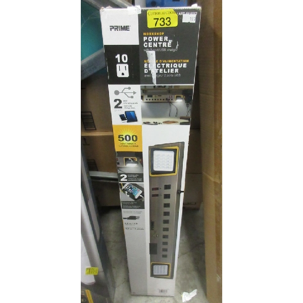 Prime Work Shop Power Center with LED Light