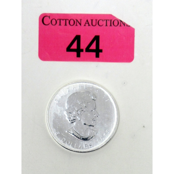 1 Oz .9999 Silver 2013 Maple Leaf Coin 