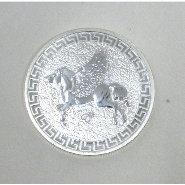1 Oz .999 Silver 2022 Pegasus Coin 