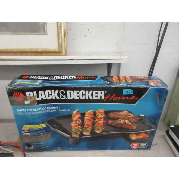 Black & Decker Family Size Electric Griddle