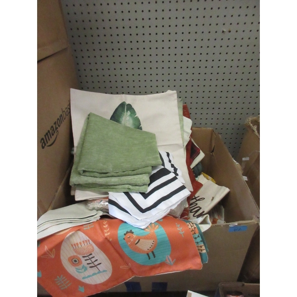 Box of 50+ Assorted New Throw Cushion Covers
