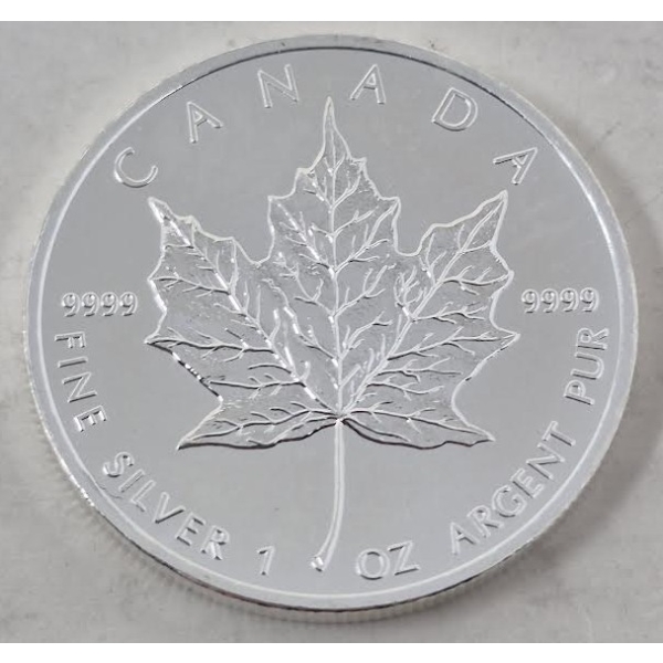 1 Oz .9999 Silver 2013 Canada Maple Leaf Coin 