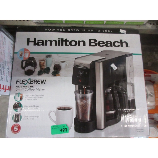 Hamilton Beach FlexBrew Advanced 5-in1 Coffee Maker