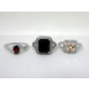 Image 1 : 3 New Sterling Silver Rings by Avon - All Size 9