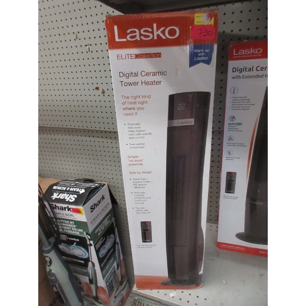 Lasko Digital Ceramic Tower Heater in Box