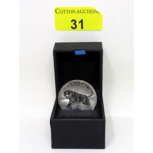 1 Oz .9999 Silver 2016 Cougar Coin 