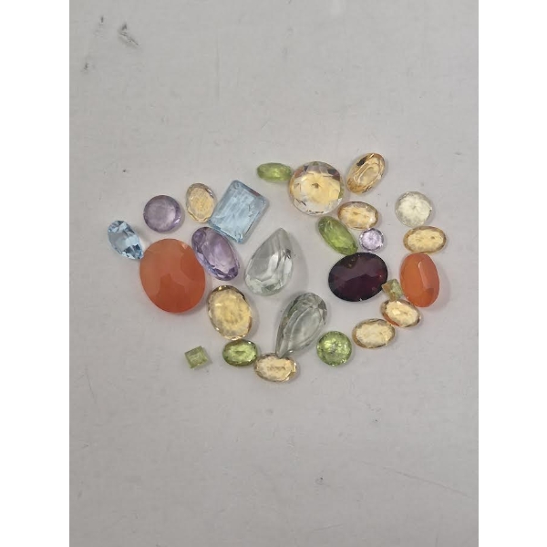 24 Carats Assorted Loose Gemstones 