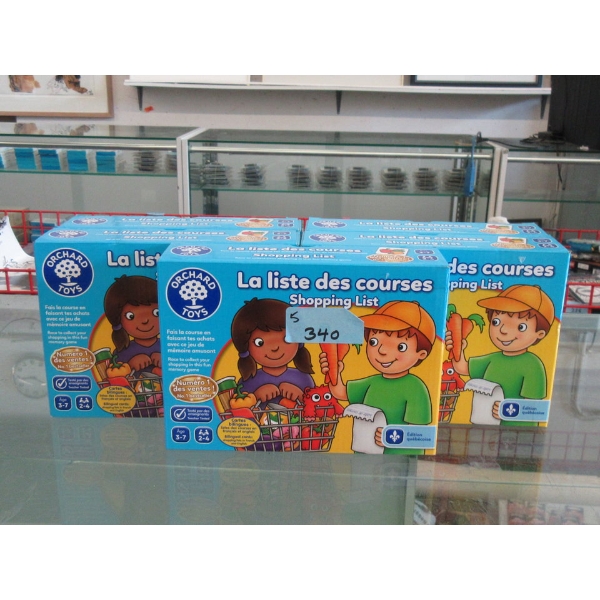 5 New Bilingual "Shopping List" Games -  Age 3-7