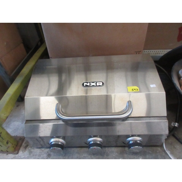 NXR Portable 3 Burner Gas Grill - Preowned - As Is