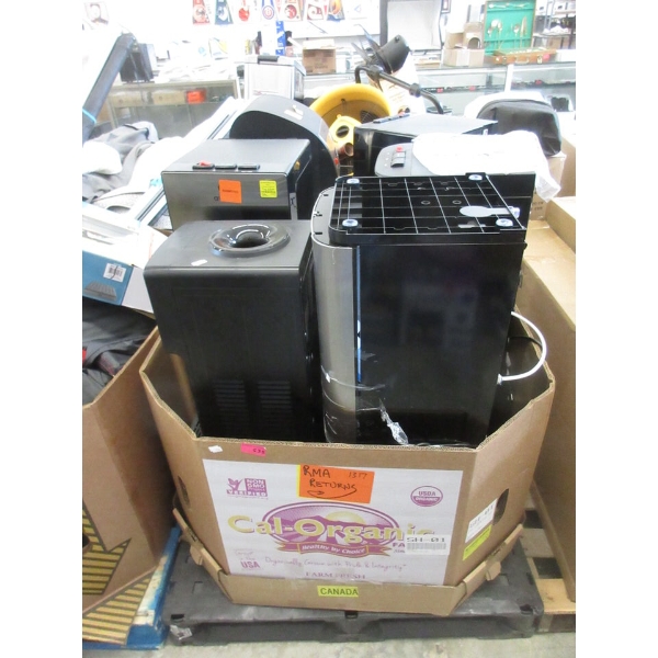 Skid of Assorted Customer Return Water Coolers