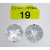 Image 1 : 2 x 1/2 Oz .999 Silver Sunshine Minting Rounds