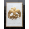 Image 2 : Bill Reid Framed 3 Foil Haida Print Set