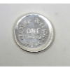Image 2 : 1 Oz .999 Silver Beaver Bullion 'Fuck Off' Button 