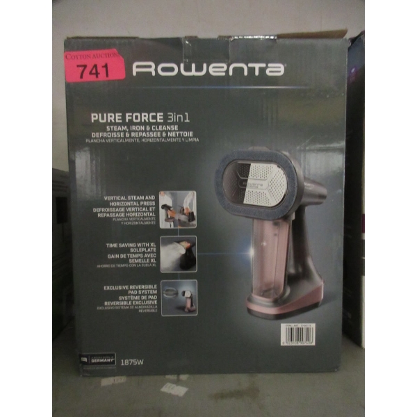 Rowenta Pure Force 3-in-1 Steamer. 