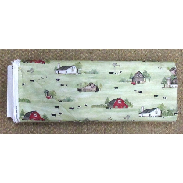 11 M of New 100% Cotton Fabric - 44" Wide