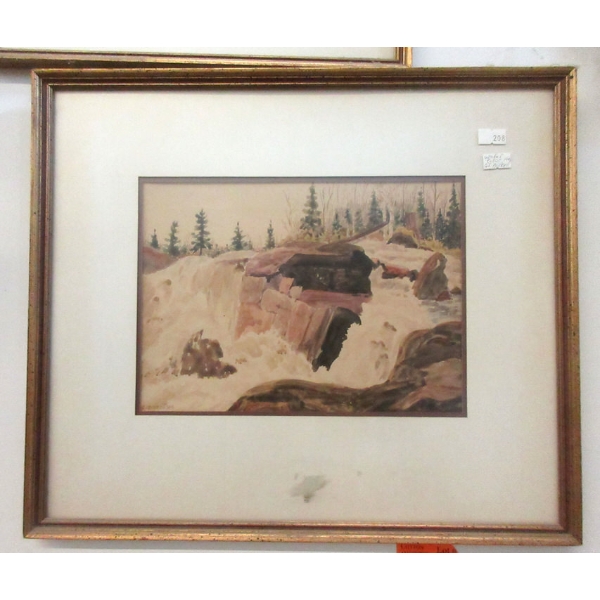 1942 Watercolour by G.J. Birkett