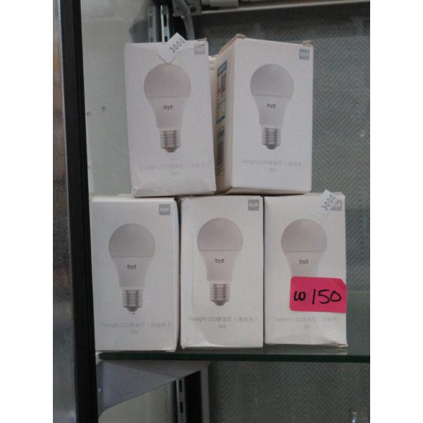 10 New Yeelight 9 Watt LED Bulbs
