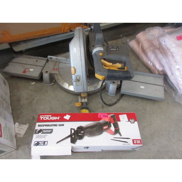 Reciprocating Saw & Compound Mitre Saw