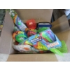Image 1 : Box of New Fly Swatters and Children's Toys