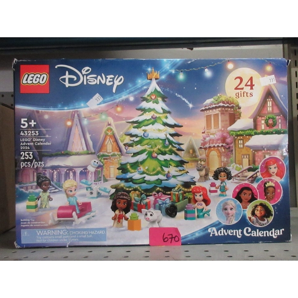 LEGO Disney 2024 Advent Calendar - 43253