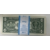 Image 2 : 100 x $1 USD Uncirculated Federal Reserve Bundle 