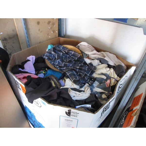 Skid of Overstock & Customer Return Clothing - As Is