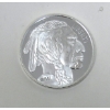 Image 1 : 1 Oz .999 Silver Indigenous/Buffalo Round 
