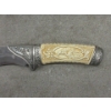 Image 2 : Hunting Knife with Eagle Design Hilt - 8" Blade