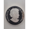 Image 2 : 1 Oz .9999 Silver Arrowhead Canada Flora Coin 