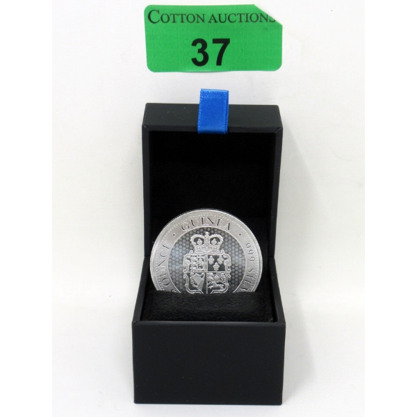 1.25 Oz .999 Silver Guinea St. Helena Coin 